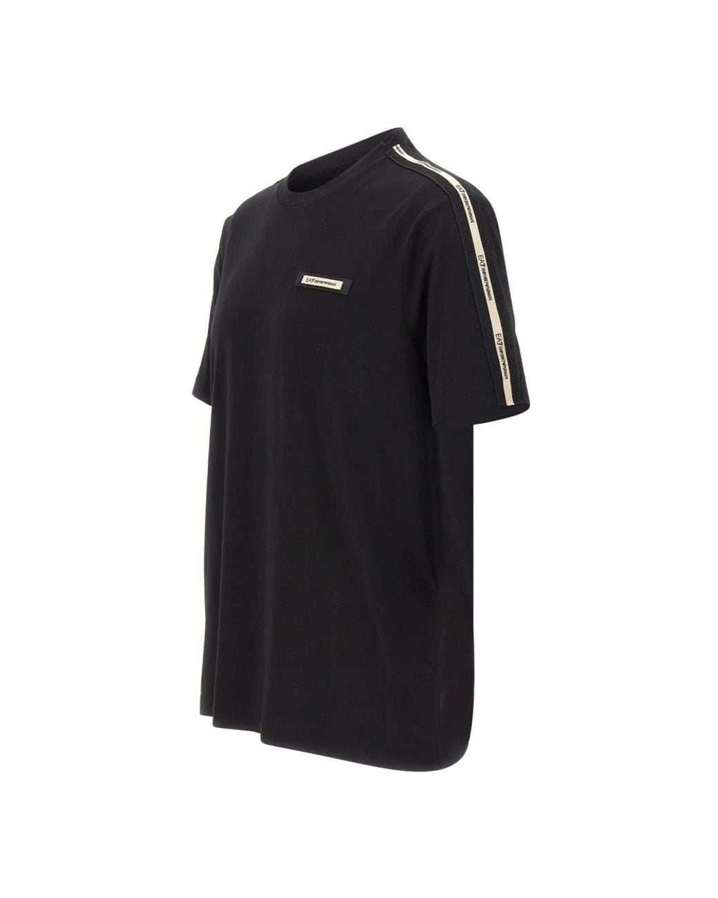 EA7 Black T-Shirts for men