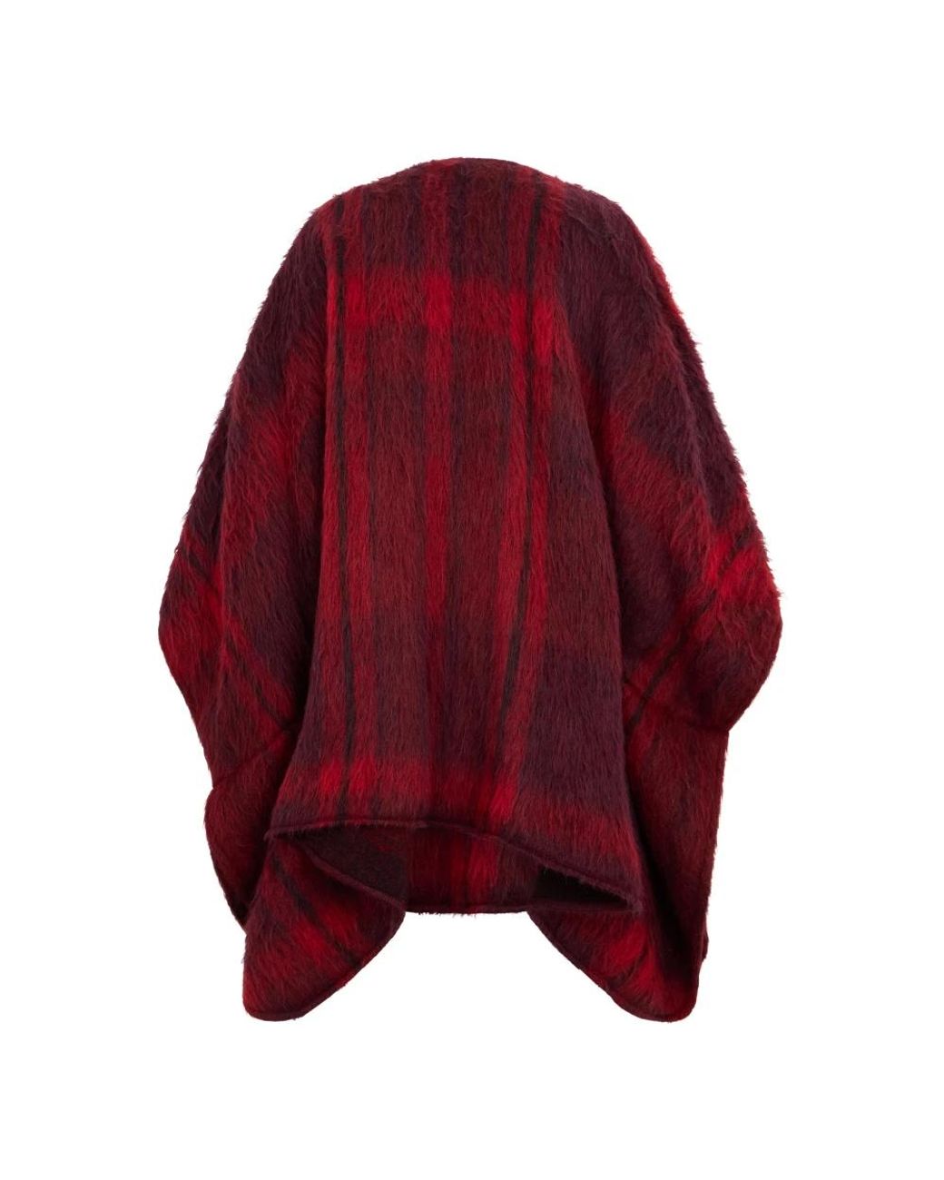 Alberta Ferretti Red Ponchos