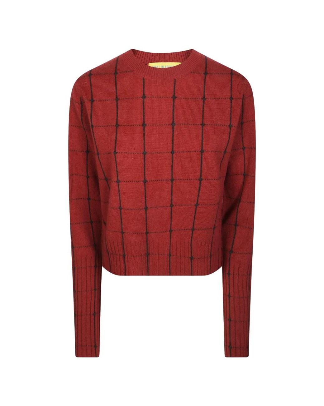 Guest In Residence Red Round-Neck Knitwear