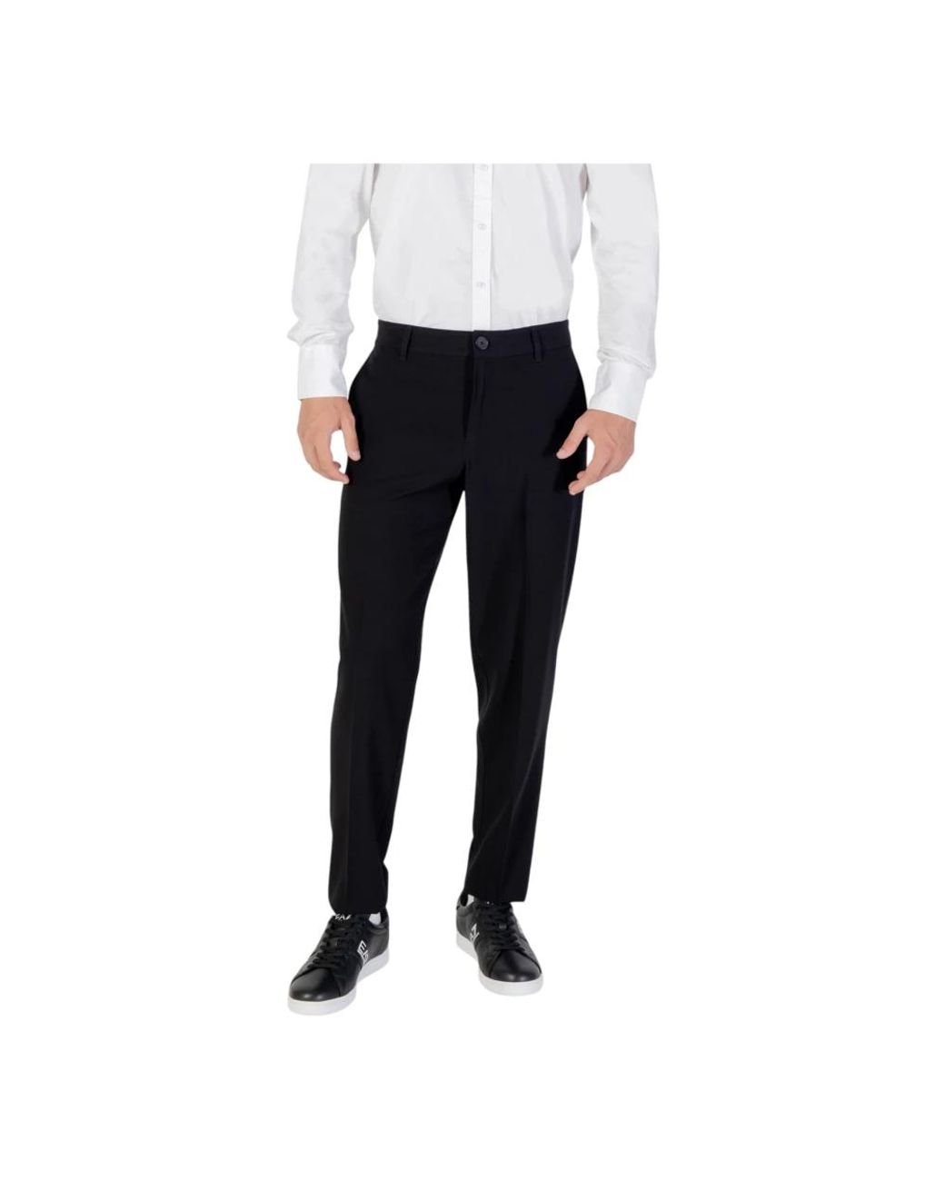 ARMANI EXCHANGE Black Chinos for men