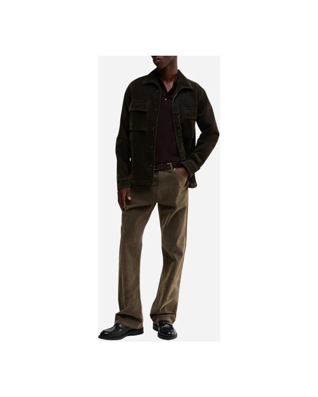 Aspesi Brown Round-Neck Knitwear for men