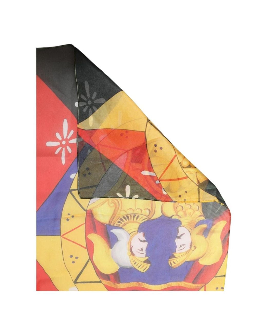 Dolce & Gabbana Orange Silk Scarves