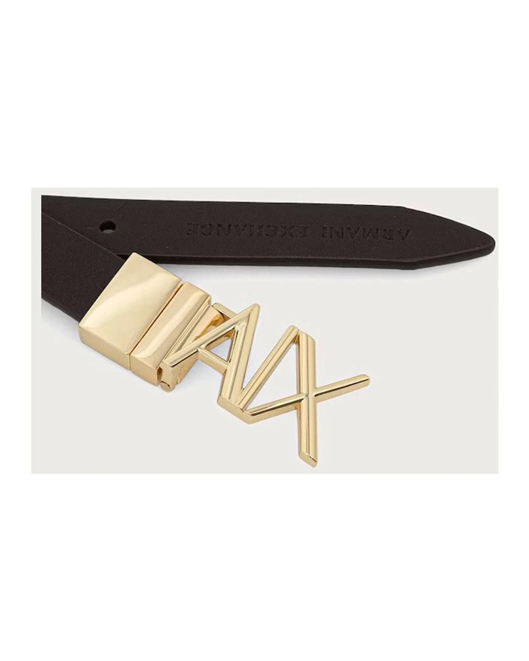 ARMANI EXCHANGE Black Belts