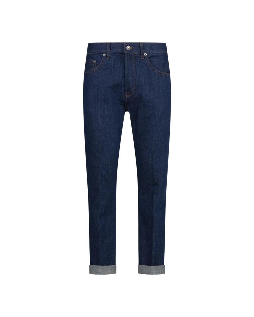 Dondup Blue Slim Fit Jeans for men