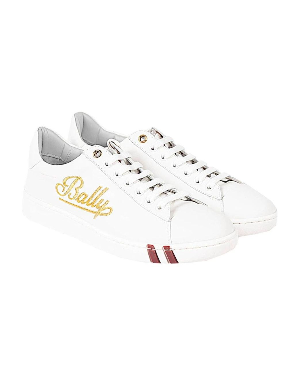 Bally Metallic Luxuriöse Schnürschuhe