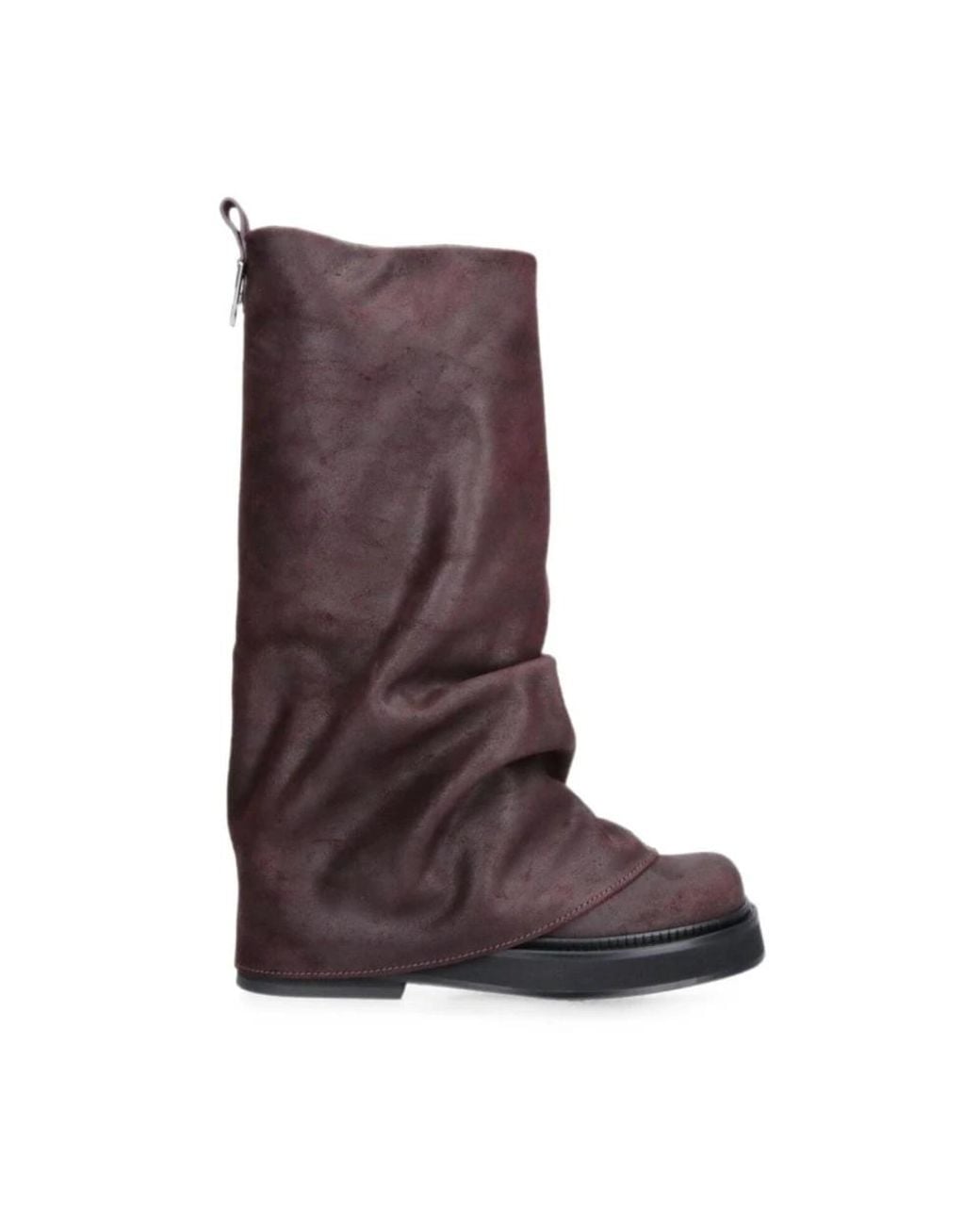 The Attico Brown High Boots