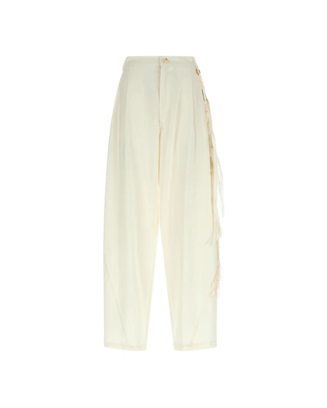 DARKPARK White Wide Trousers