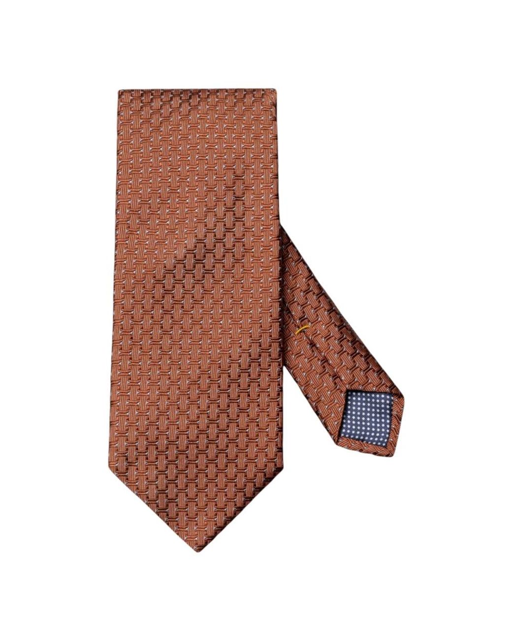 Eton of Sweden Brown Ties for men