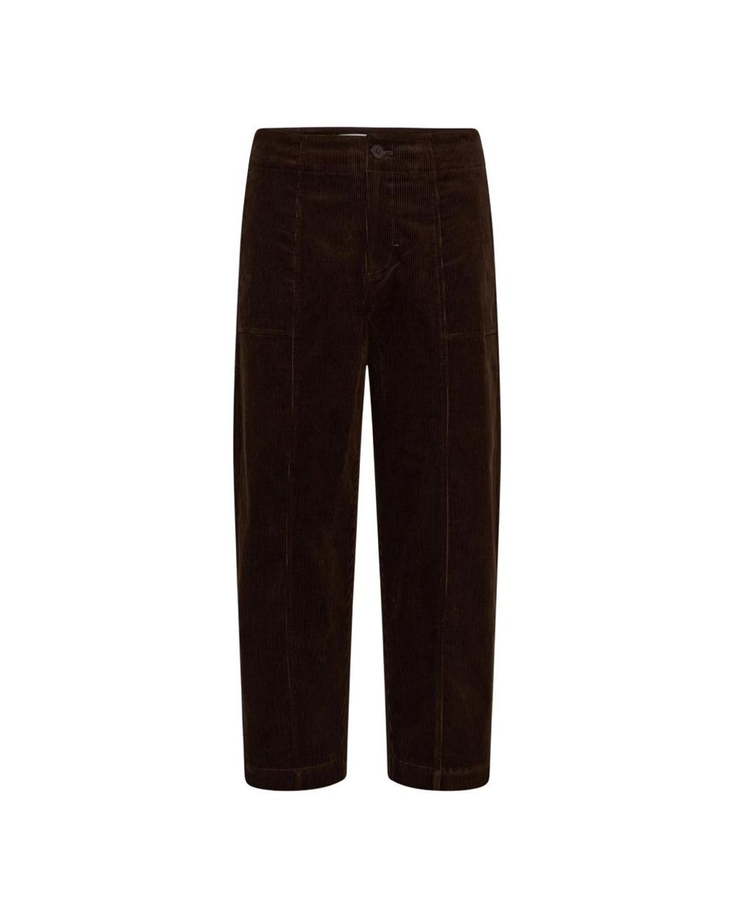 Part Two Brown Cropped Trousers