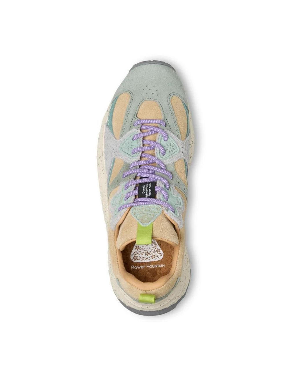 Flower Mountain Metallic Wave Sneaker