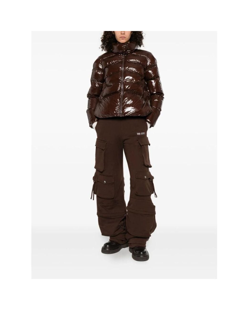 Pinko Brown Winter Jackets