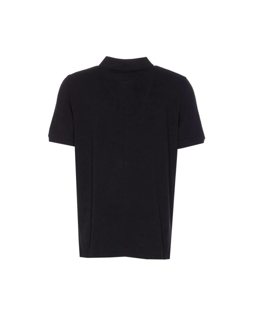 Maison Kitsuné Black Polo Shirts for men