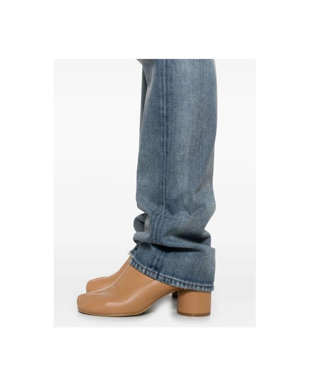Maison Margiela Blue Straight Fit Jeans