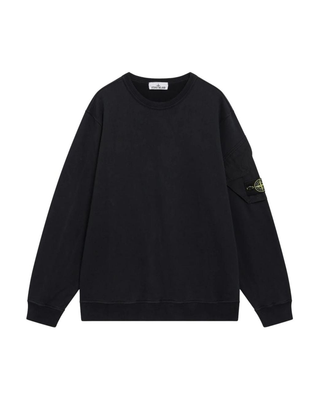 Stone Island Black Sweatshirts for men