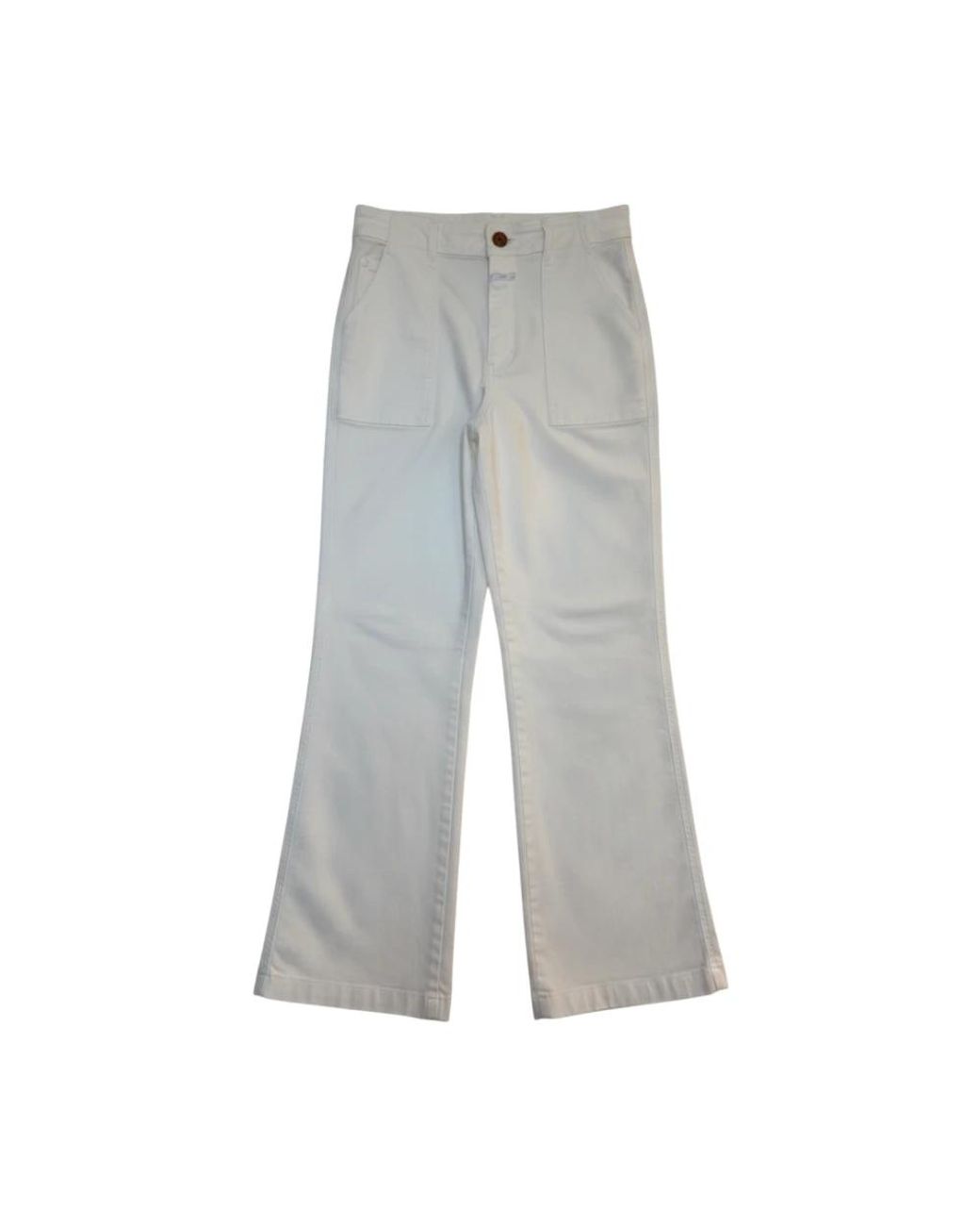 Closed Jeans ,Wit ,Katoen Aria Jeans in het Gray