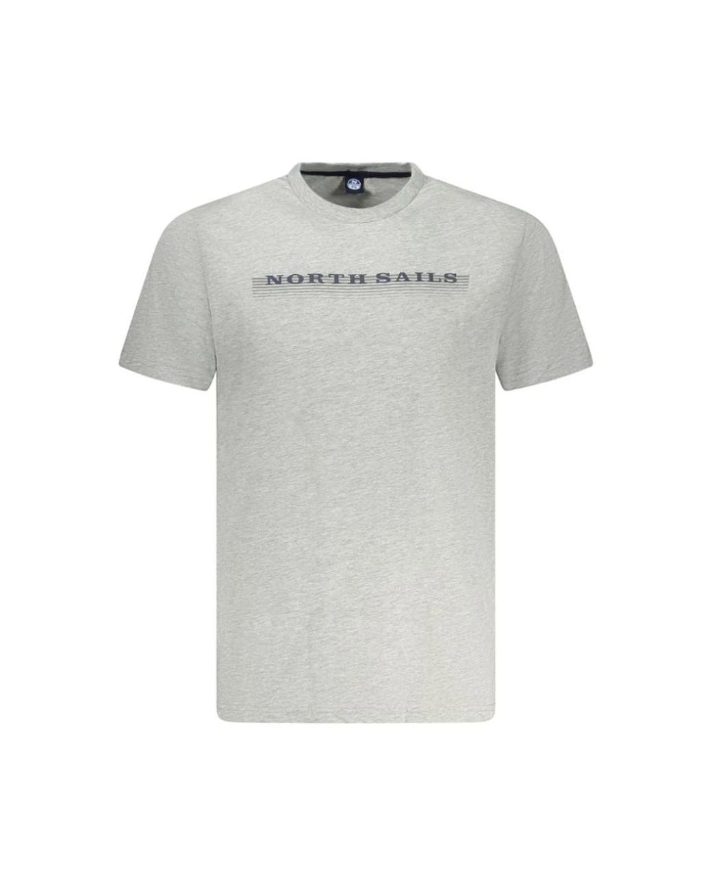 North Sails T-Shirts in het Gray voor heren