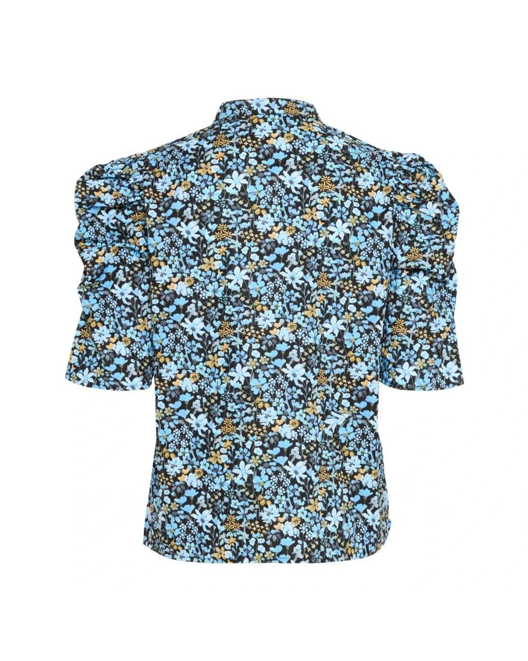 Blouses Ichi en coloris Blue