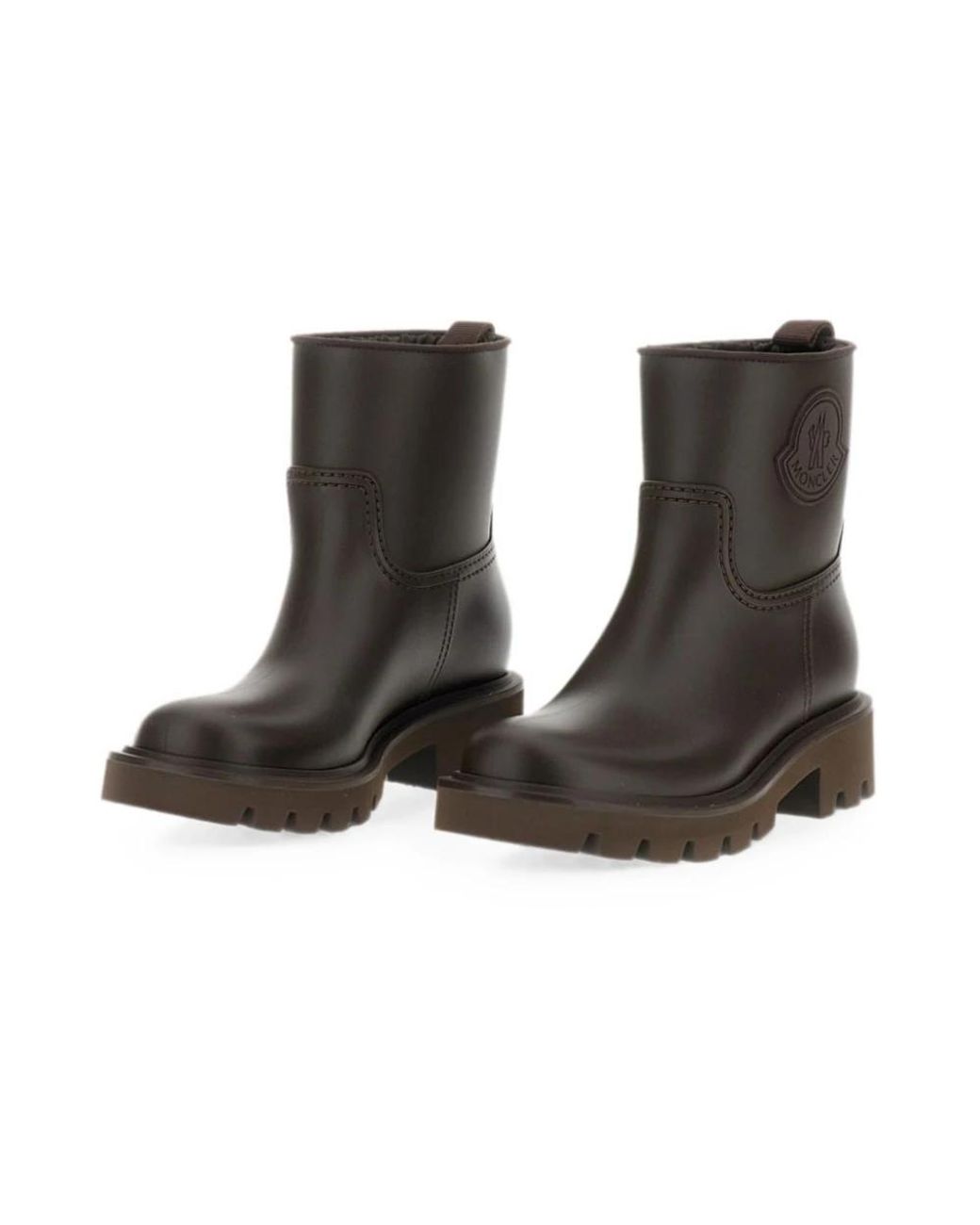 Moncler Brown Wellies