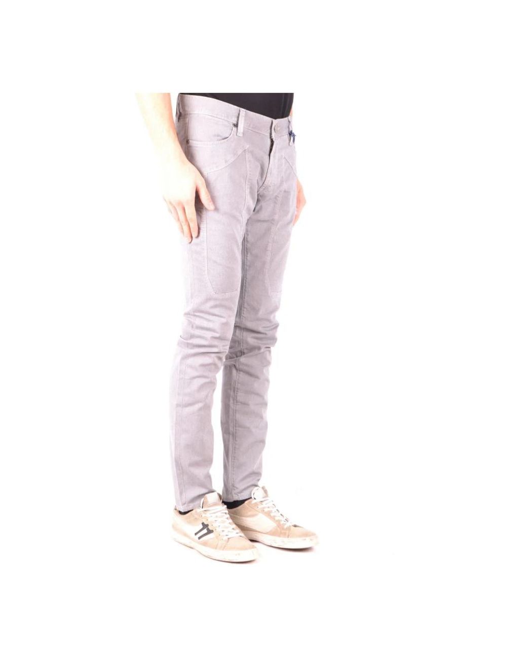 Jeckerson Pink Slim Fit Jeans for men