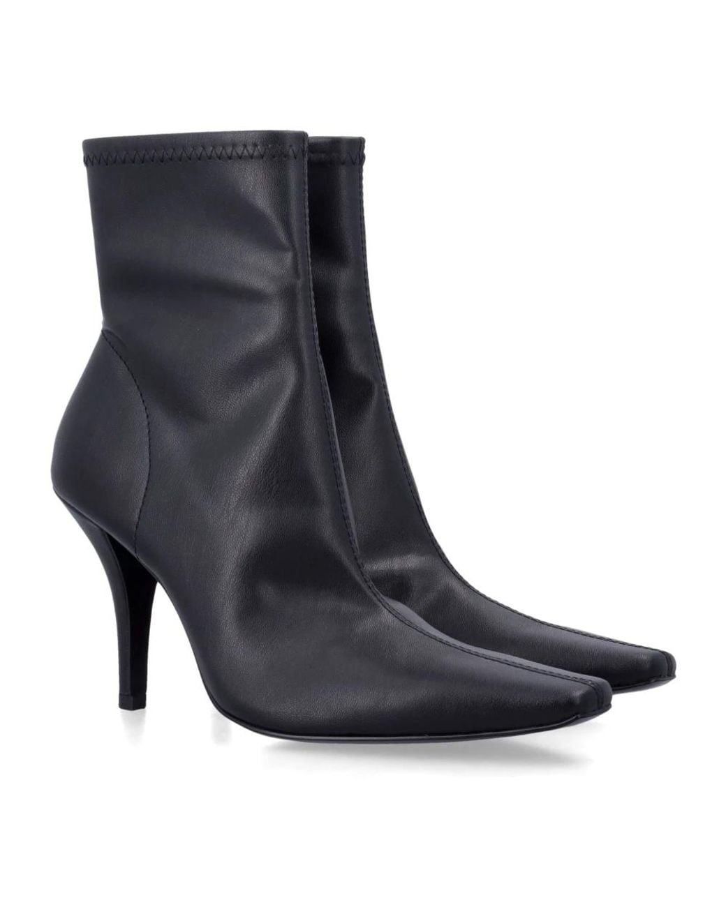 Senso Black Heeled Boots