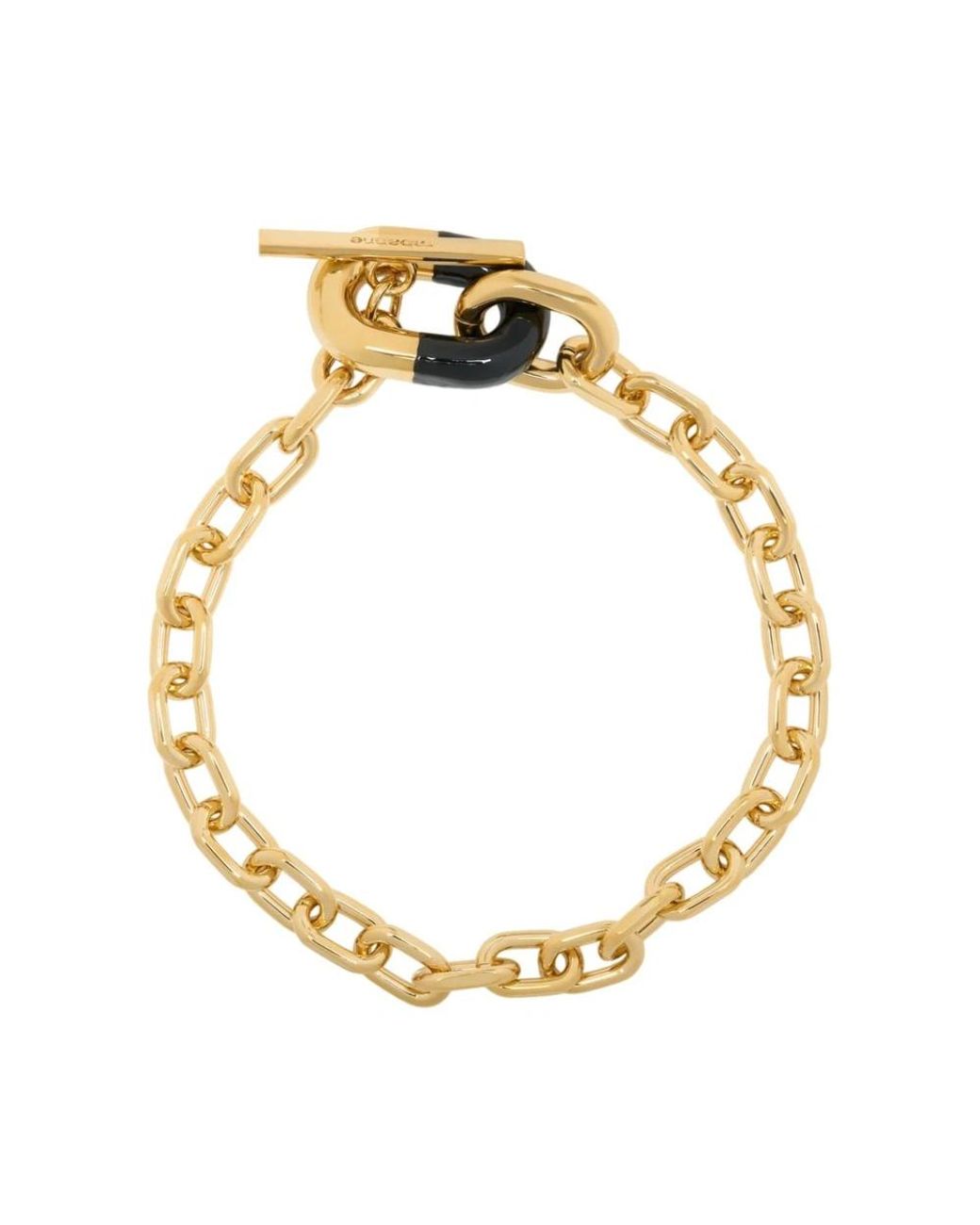 Rabanne Accessoires ,Veelkleurig ,Metalen Armband in het Metallic