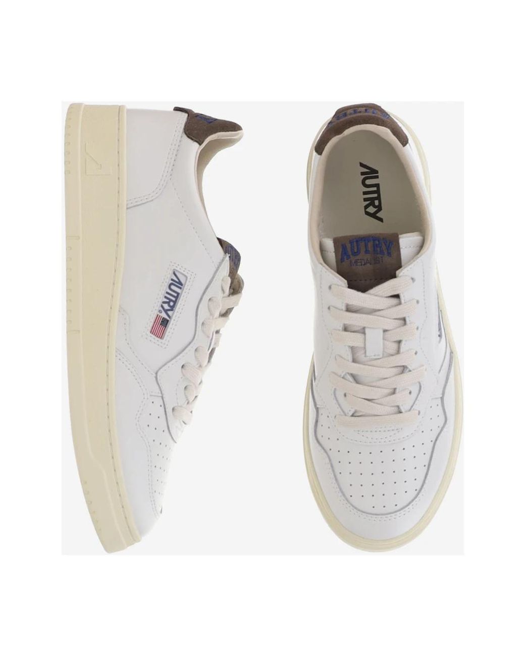 Autry Medalist Low Sneakers in White für Herren