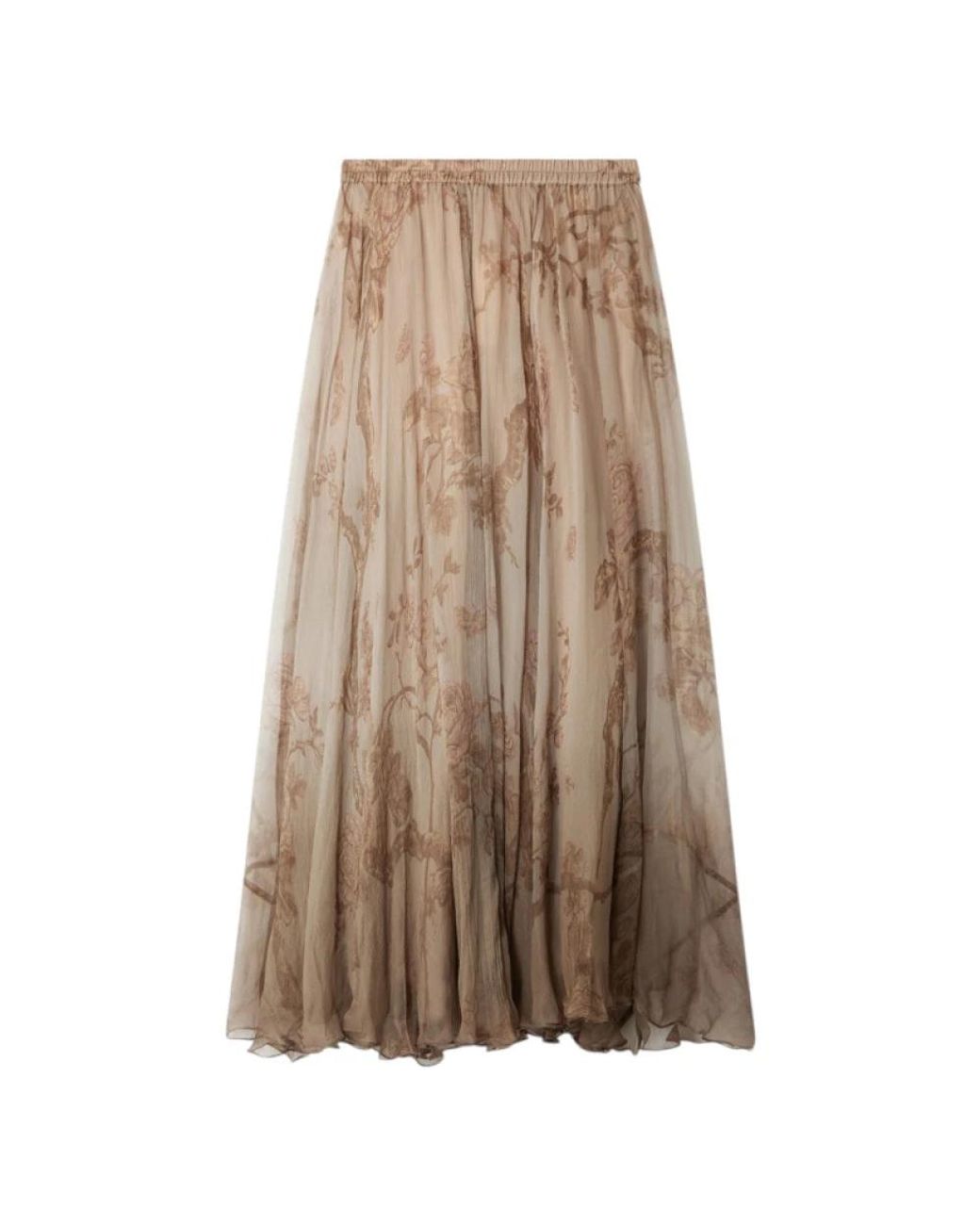 Mes Demoiselles Brown Maxi Skirts