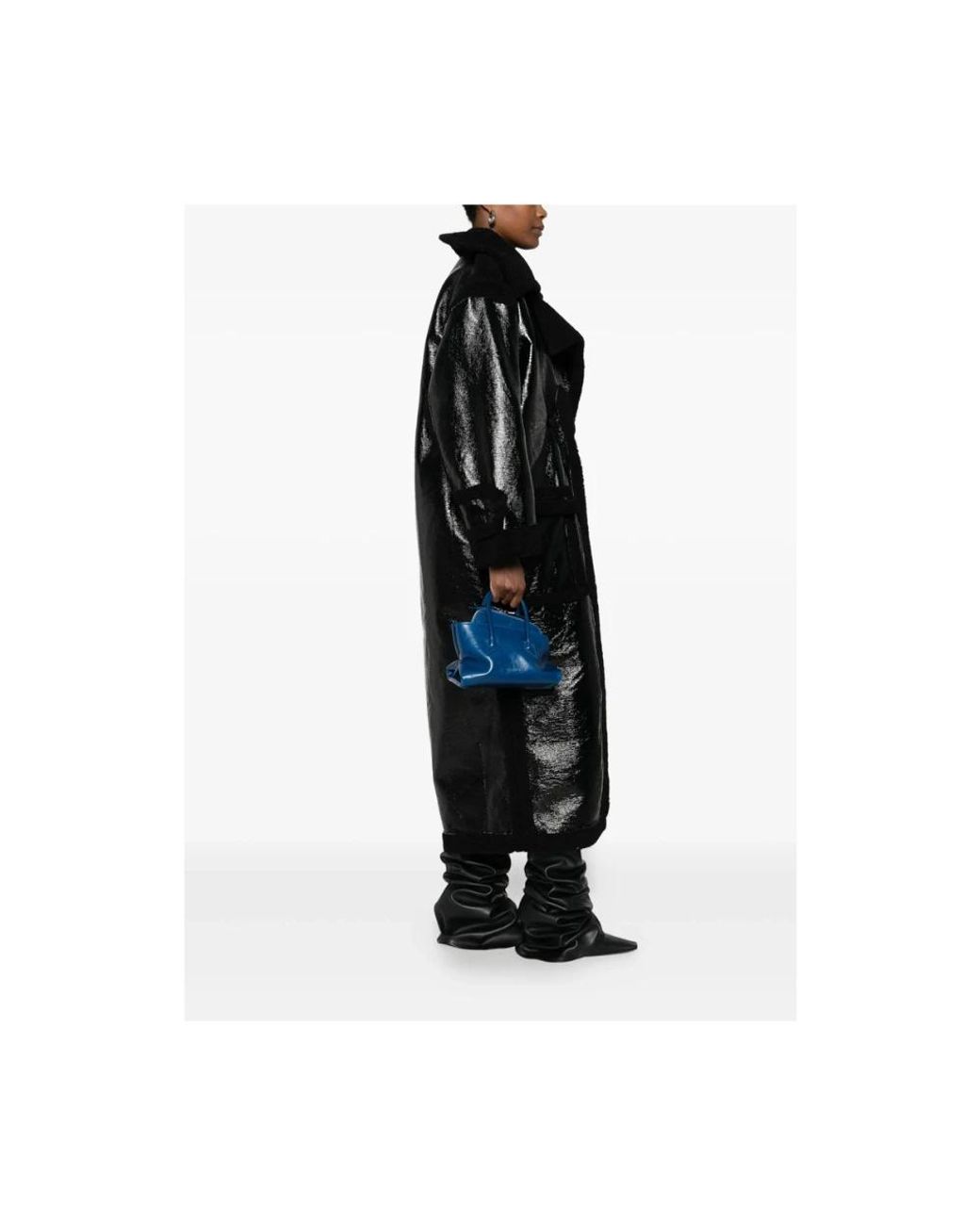 The Attico Blue Handbags