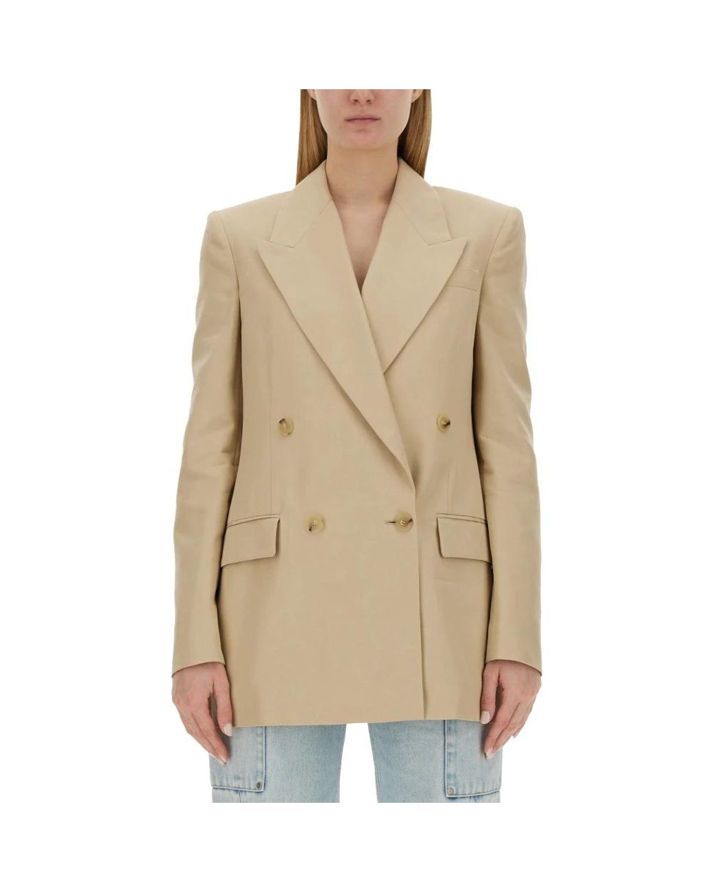 Stella McCartney Natural Blazers