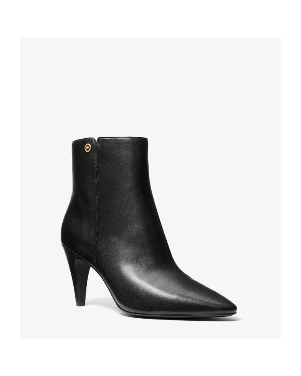Michael Kors Black Daniela Stiefel Mit Absatz