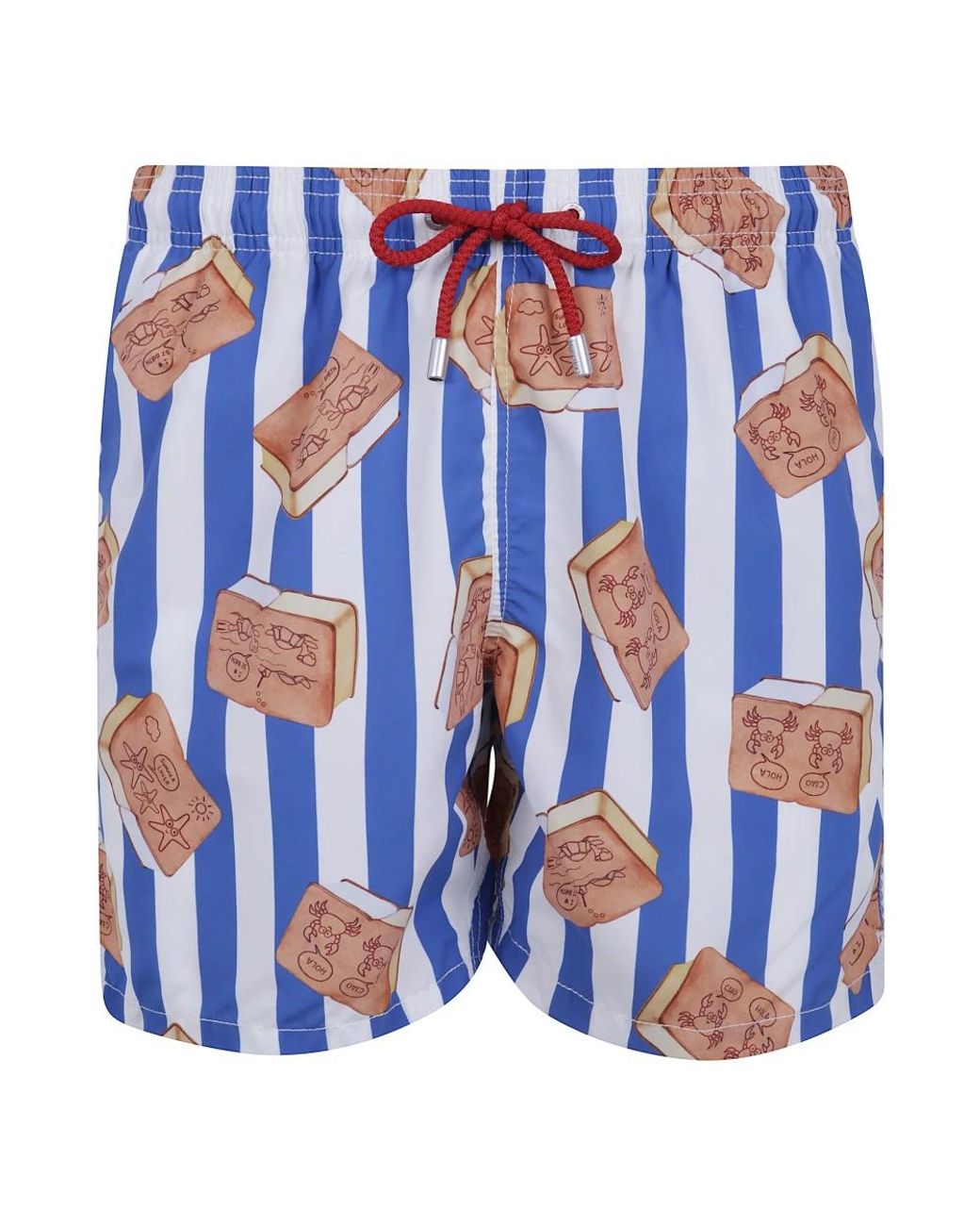 Mc2 Saint Barth Beachwear in het Blue voor heren