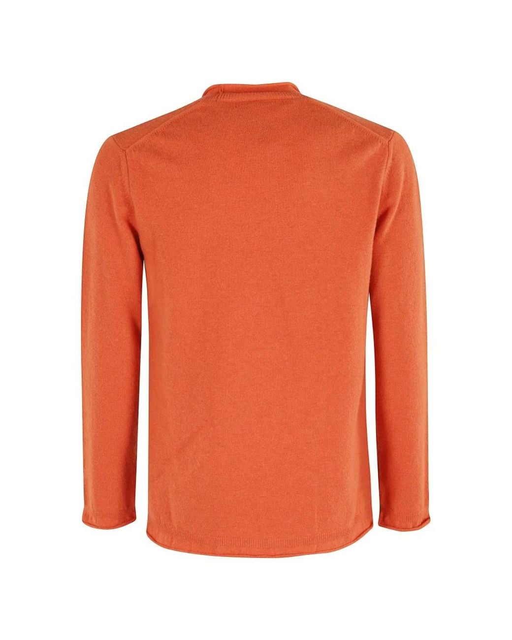 Comme des Garçons Orange Round-Neck Knitwear for men