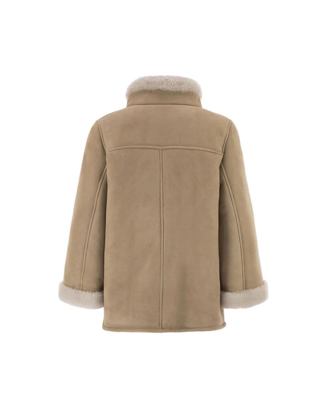 Fay Natural Faux Fur & Shearling Jackets