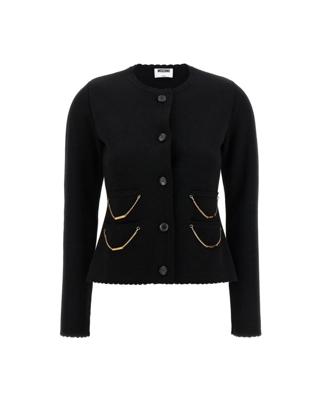 Moschino Truien & Vesten ,Zwart ,Zwarte Truien Voor Vrouwen in het Black
