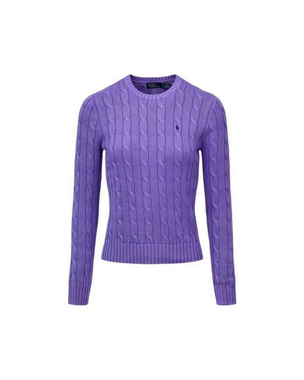 Ralph Lauren Purple Round-Neck Knitwear