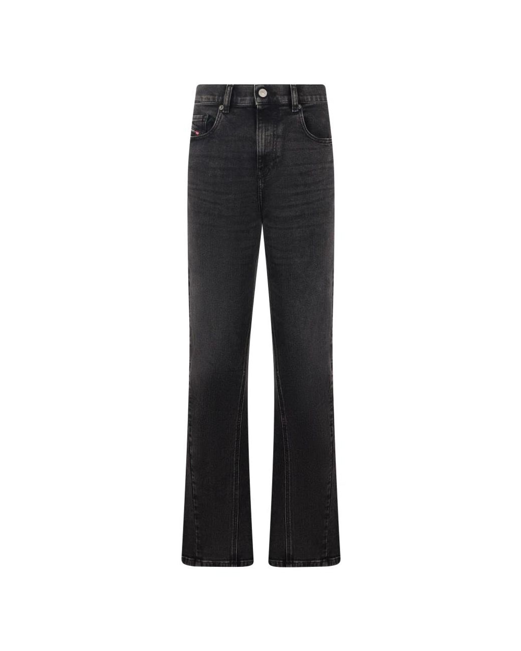 DIESEL Gray Flared Jeans for men