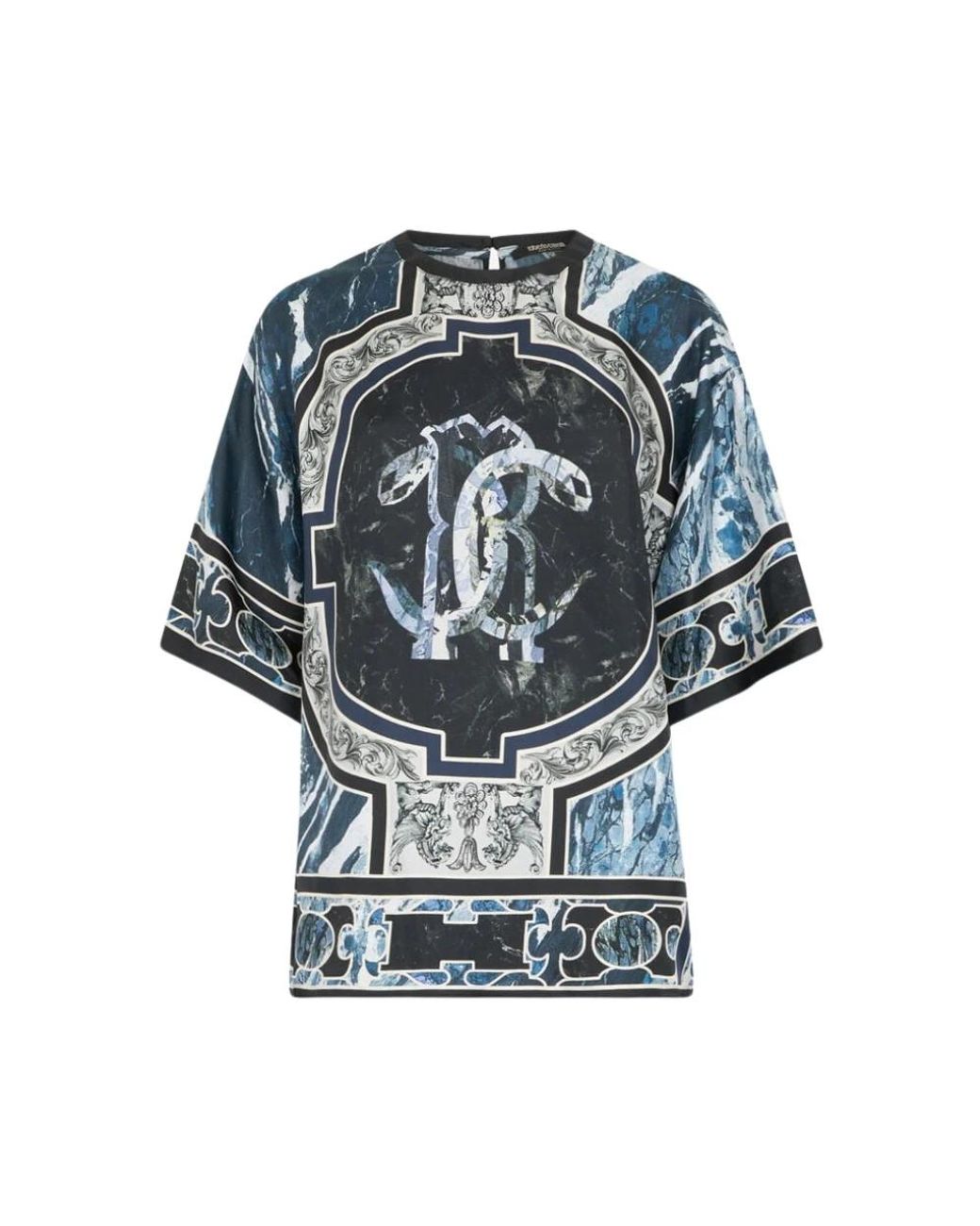Roberto Cavalli Blue T-Shirts