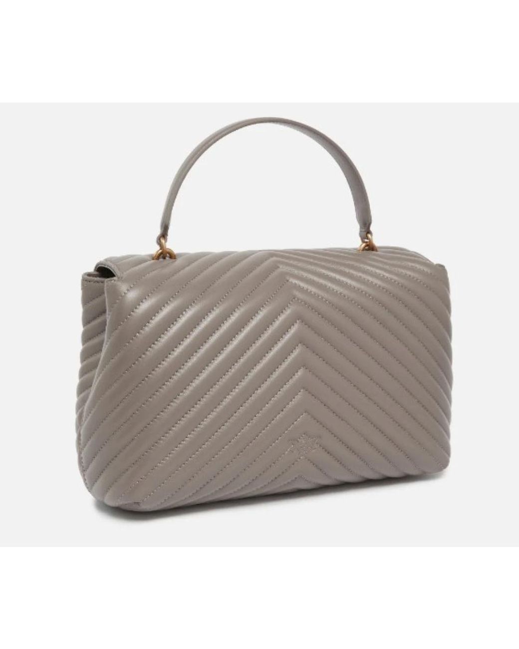 Pinko Gray Handbags