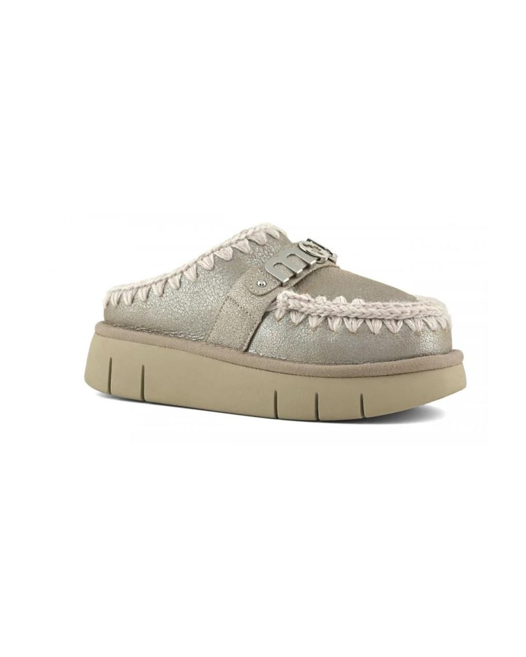 Mou Gray Slippers