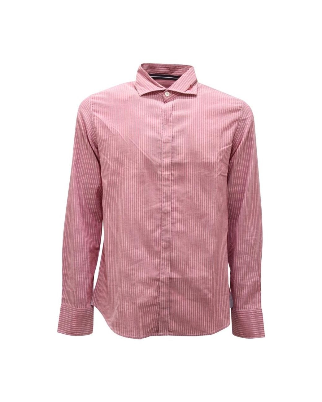 Armani Pink Casual Shirts for men