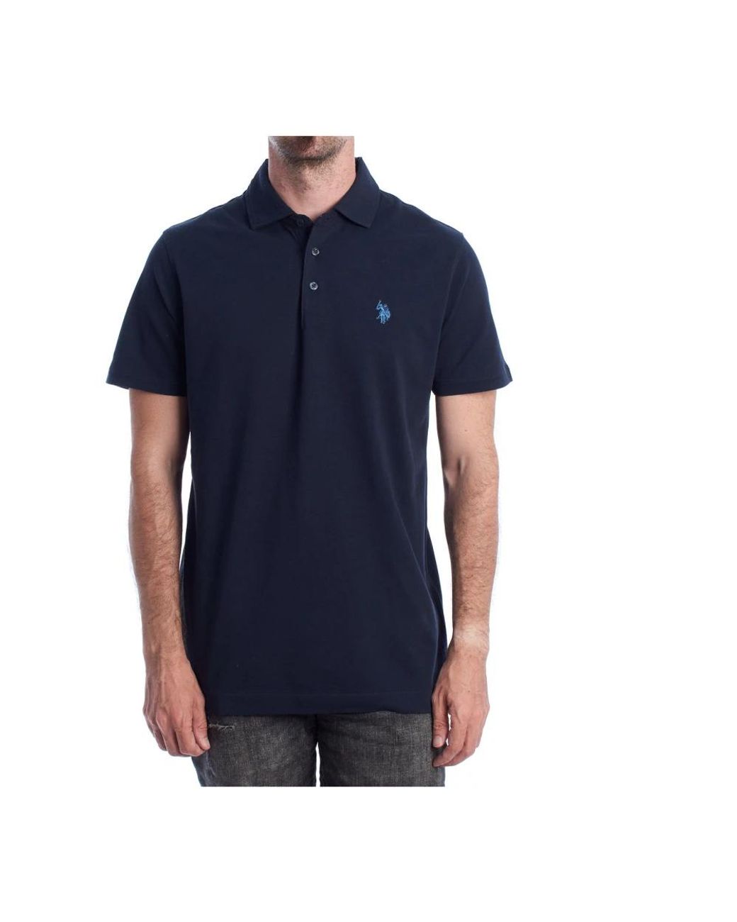 U.S. POLO ASSN. Blue Polo Shirts for men
