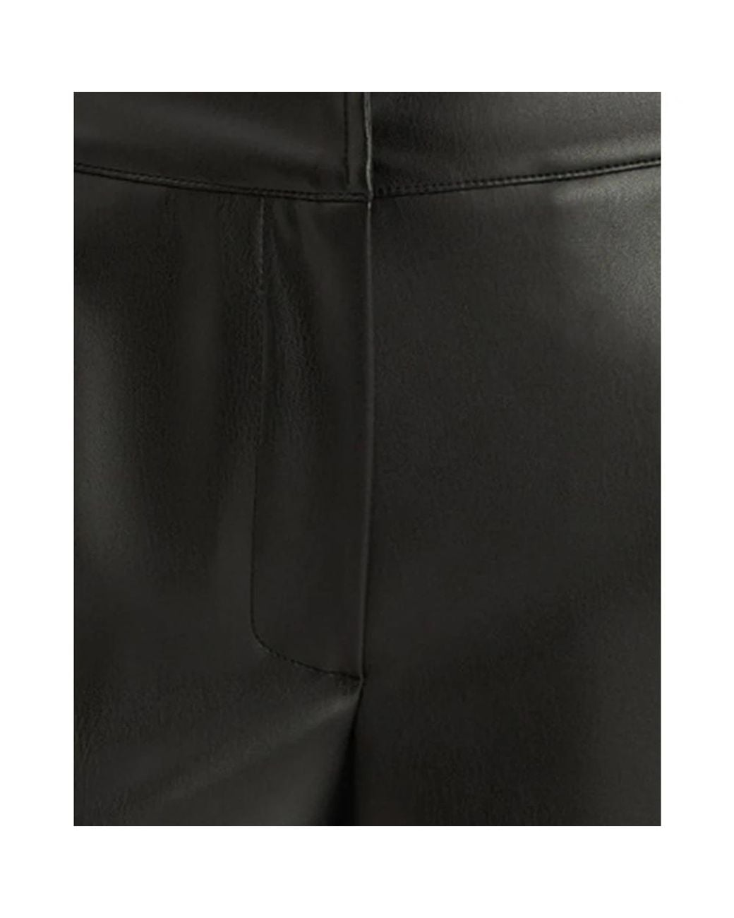 Leather Trousers Alpha Studio de color Black