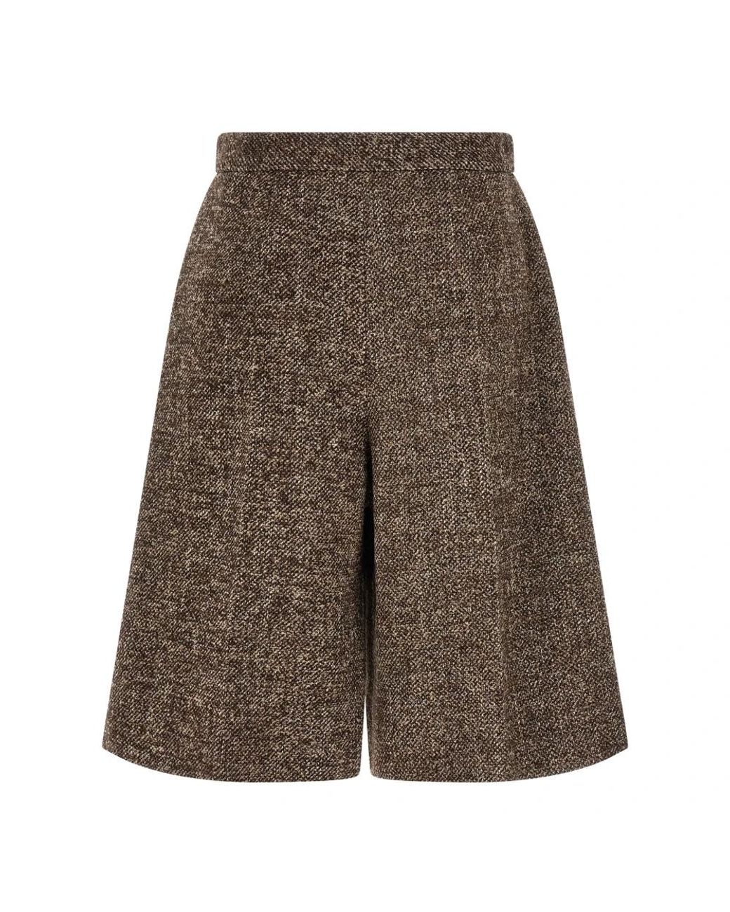 Agnona Brown Bermudas