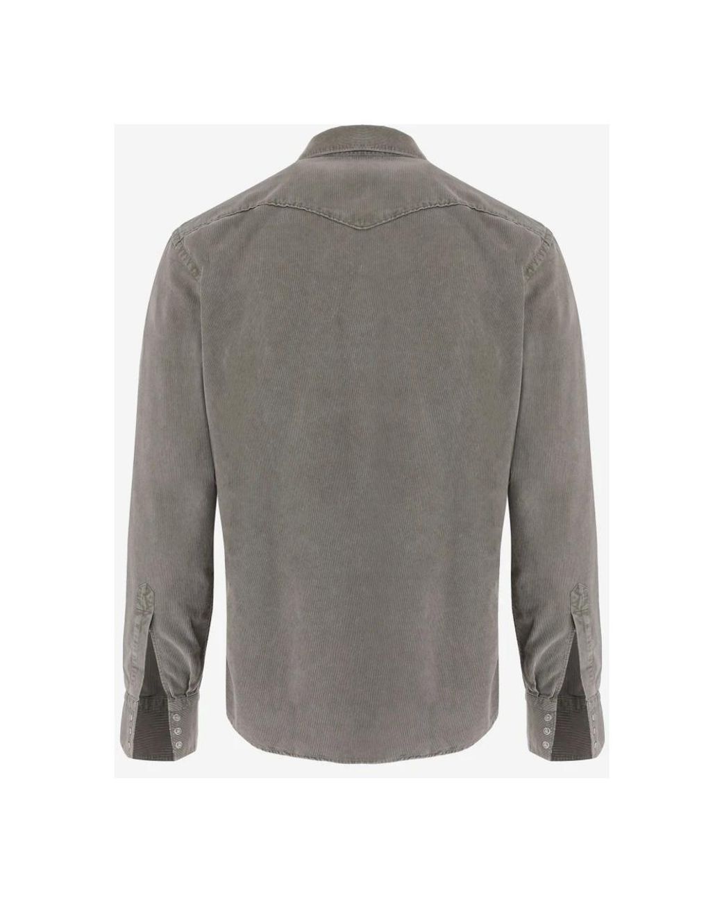 Alessandro Gherardi Gray Casual Shirts for men