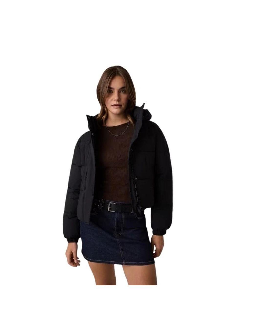 Guess Black Winter Jackets