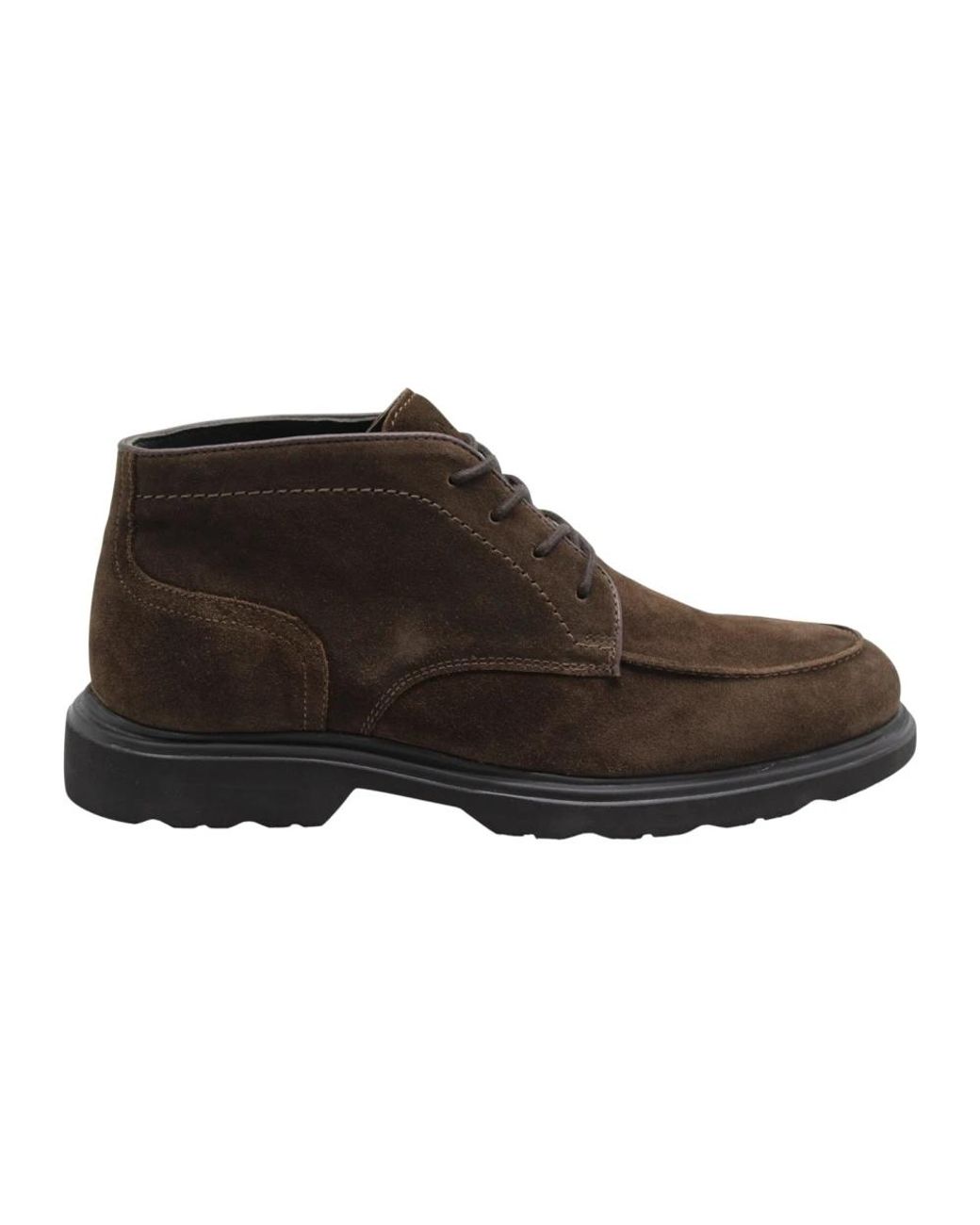 Cycleur De Luxe Brown Lace-Up Boots for men