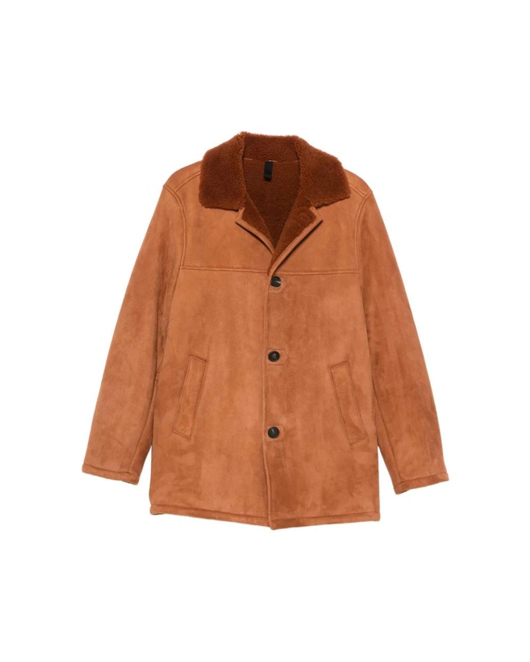 Tagliatore Jassen ,Bruin ,Griffith Shearling Jacket in het Brown voor heren