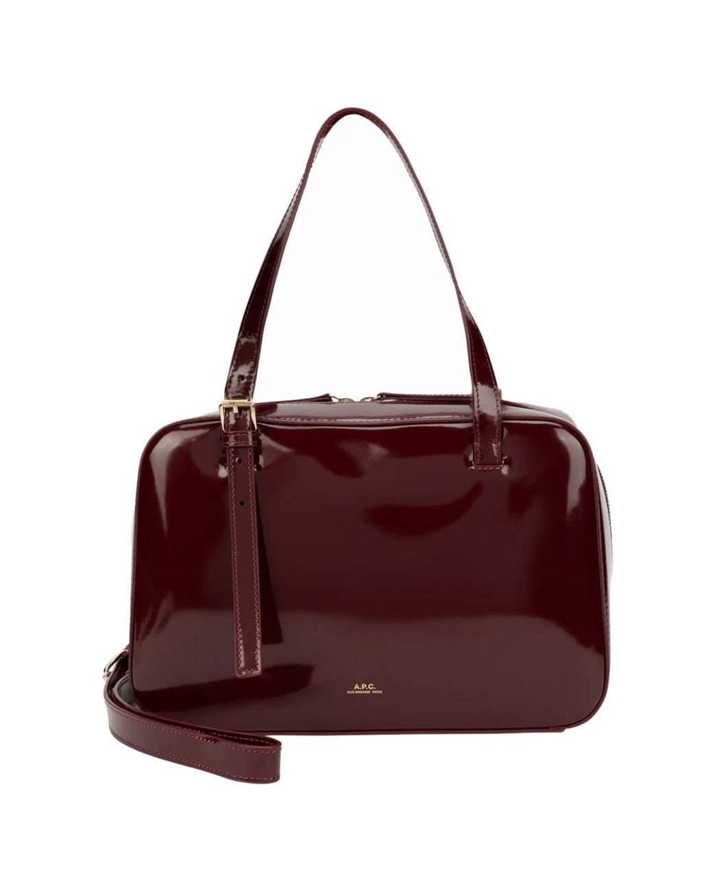 A.P.C. Purple Shoulder Bags