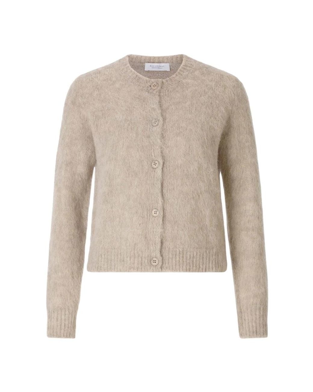 Cardigans Rich & Royal de color Natural