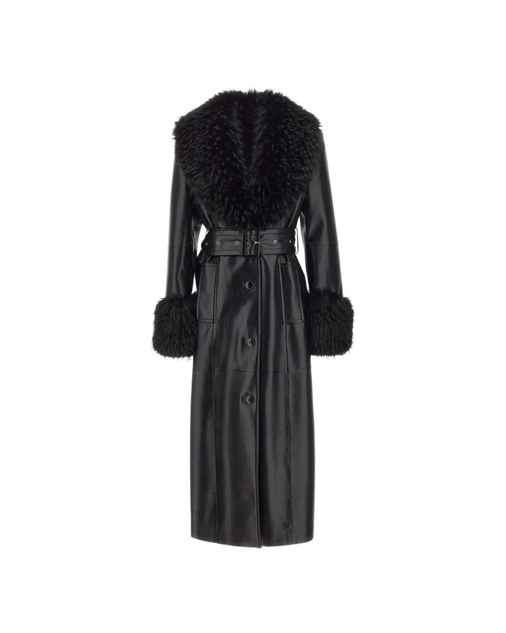 Belted Coats Stand Studio en coloris Black